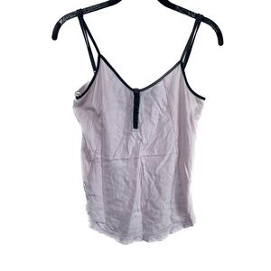 Roxy Tank Top Pull Over Crewneck Sleeveless Shirt V-Neck Button Front Baby Tee